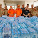 Amazonas pelo Rio Grande do Sul: Corpo de Bombeiros recebe doação de 6 mil litros de água