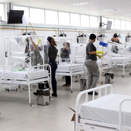 Novos leitos semi-intensivos estão disponíveis no Hospital de Campanha Municipal Gilberto Novaes