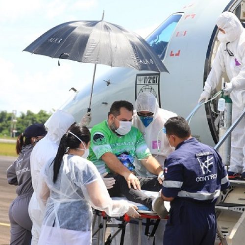 Mais 11 pacientes são transferidos do Amazonas para hospital do Maranhão