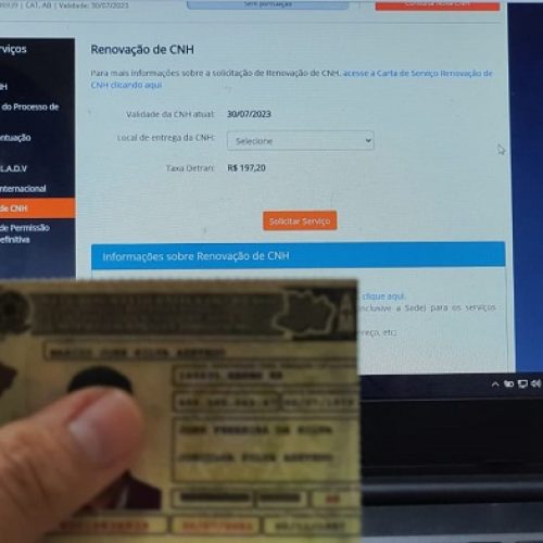 Quer renovar sua CNH? Faça pela internet