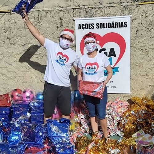 Estação, Mangal, Parque do Utinga e Mangueirinho recebem doações para campanha de Natal